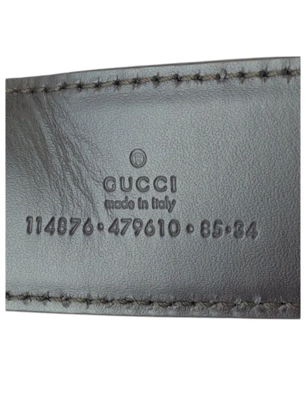 Guccissima Interlocking GG Pattern Dark Brown Gold - Picture 7 of 9